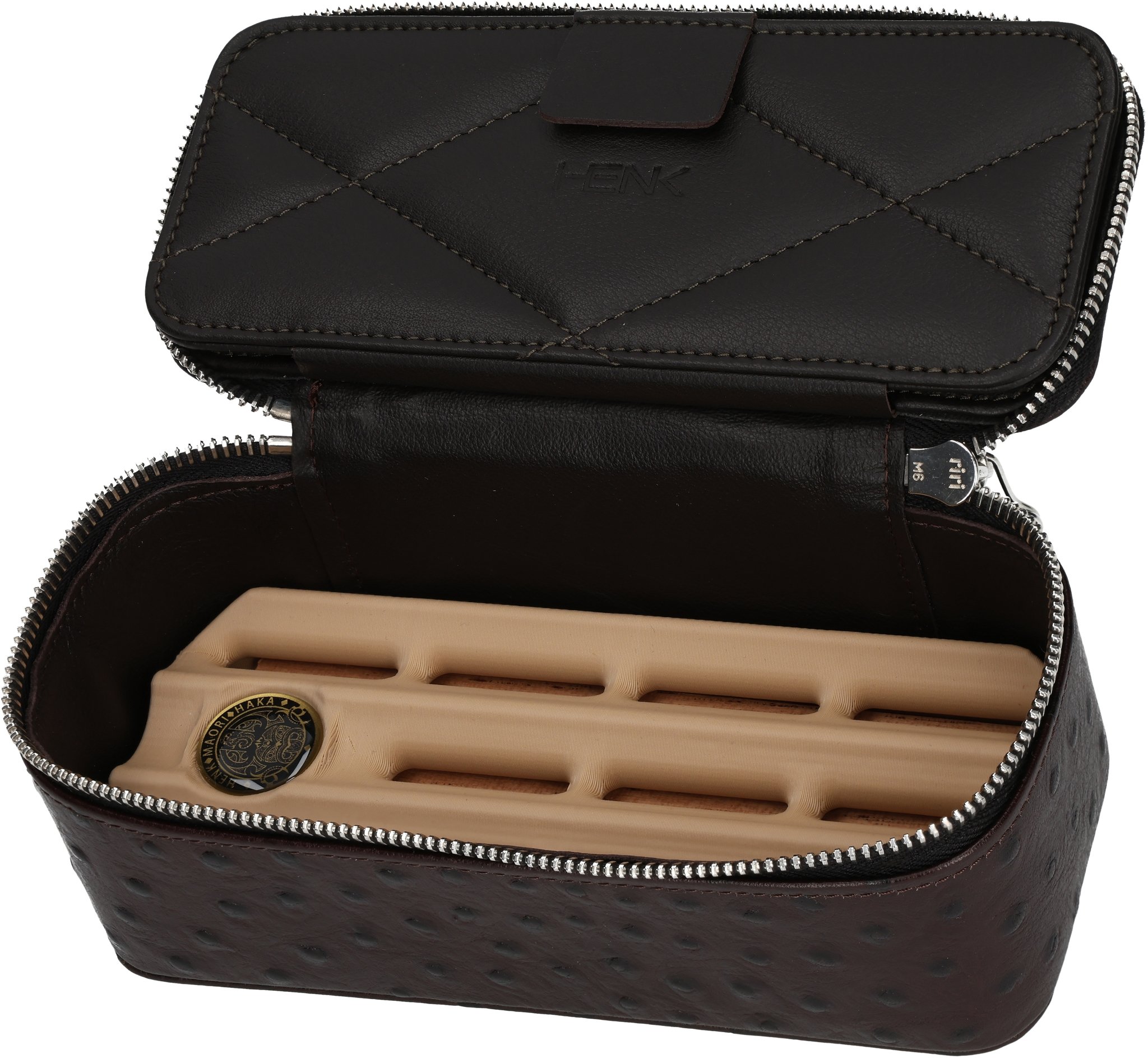 Classic braun, Strauß-Optik offen