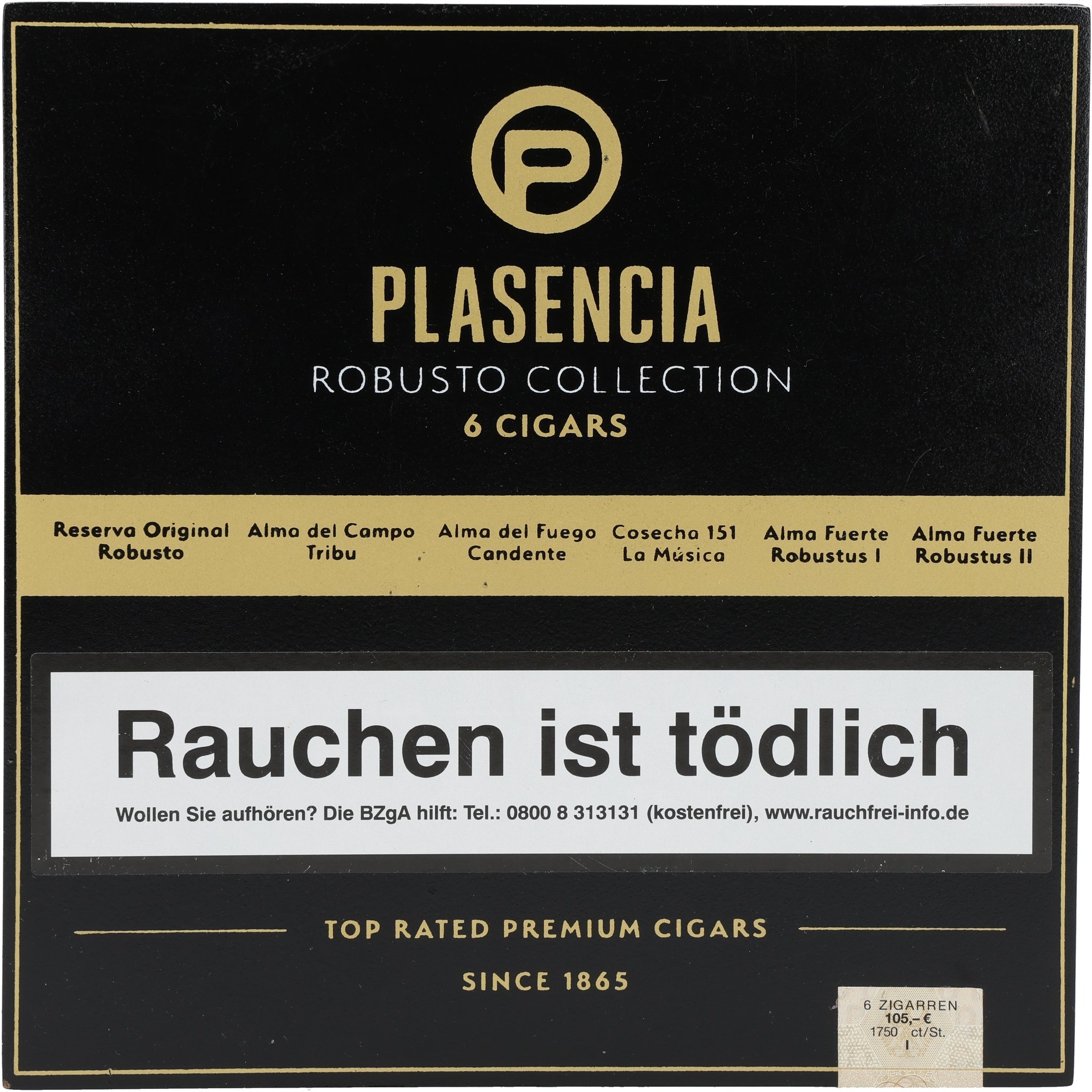 Robusto Collection Kiste frontal