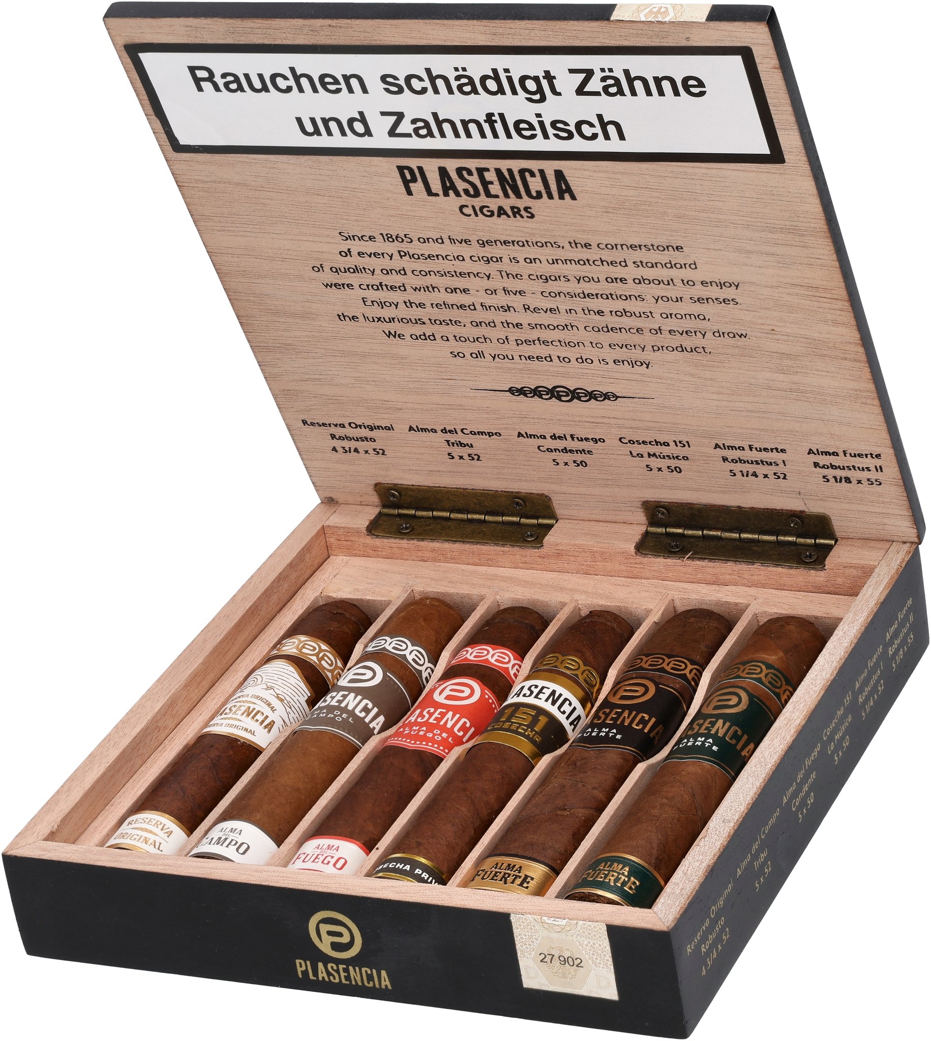 Robusto Collection Kiste offen 2