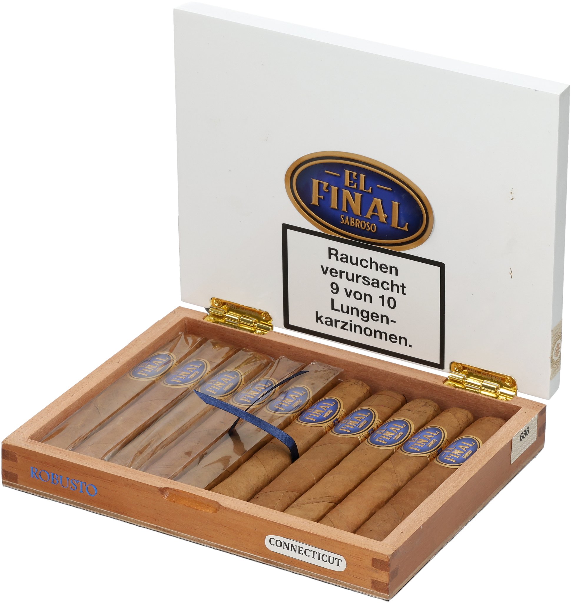 Connecticut Robusto box open