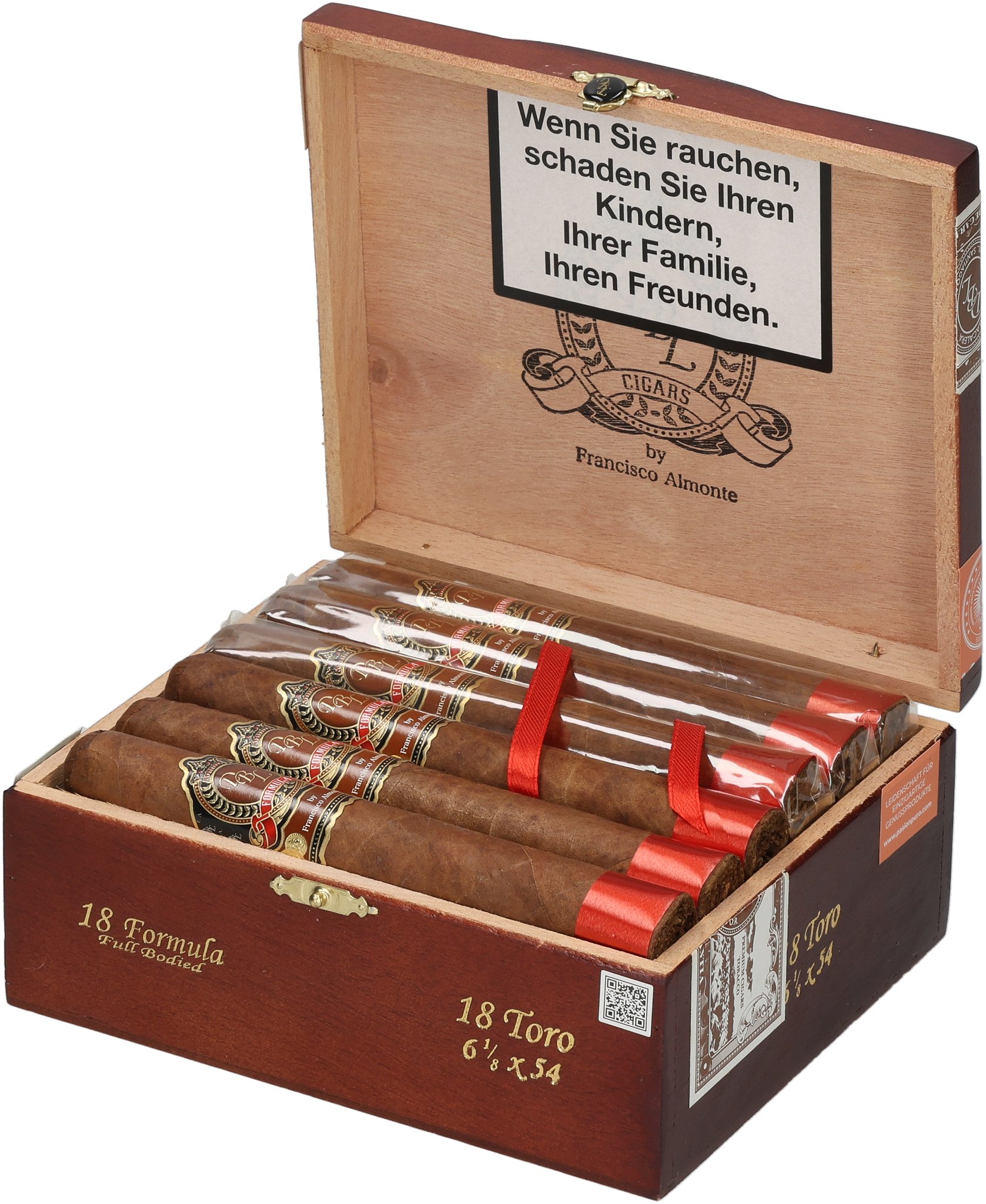 Formula Toro box open