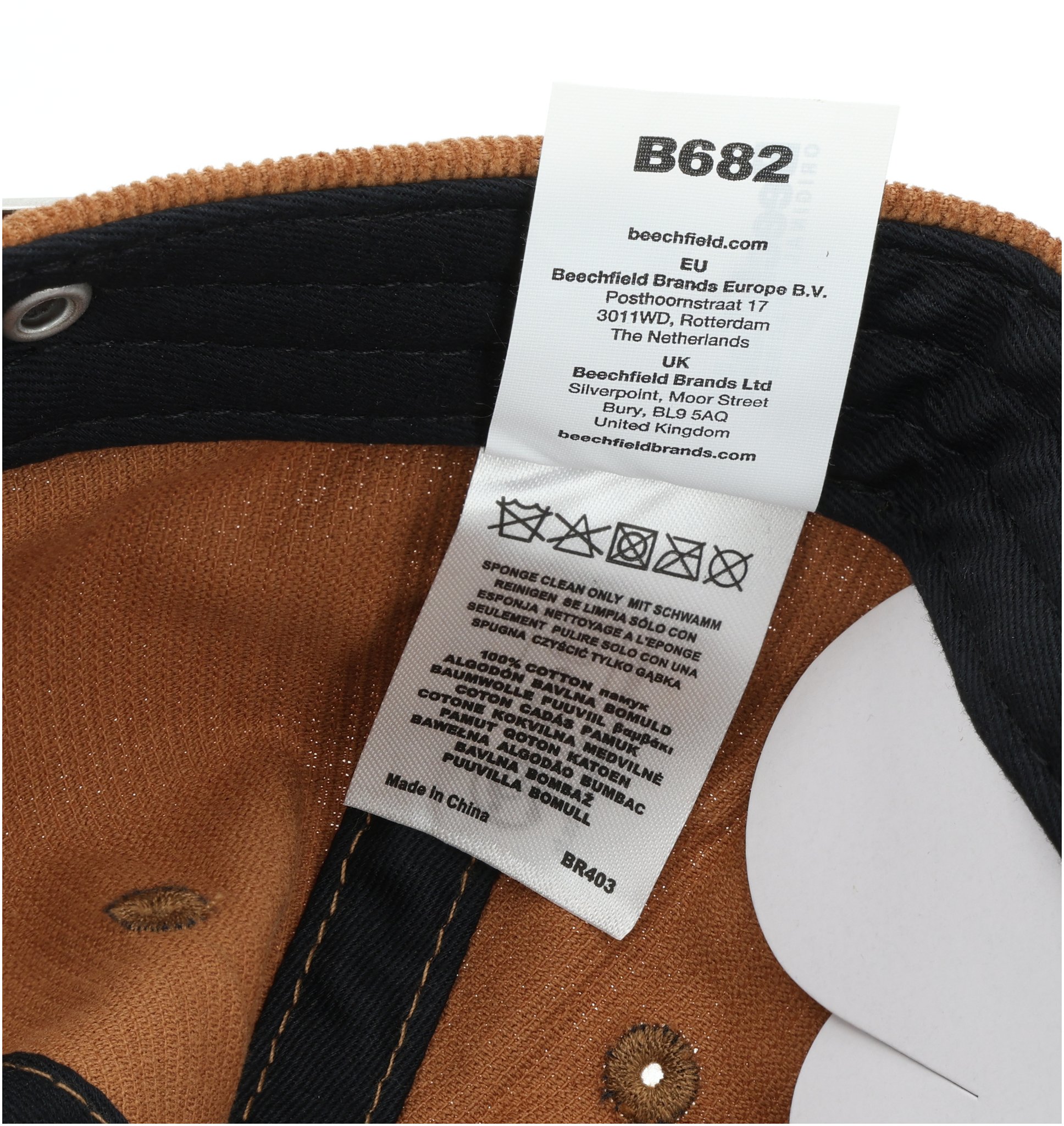 Royal Cord Cap Detail