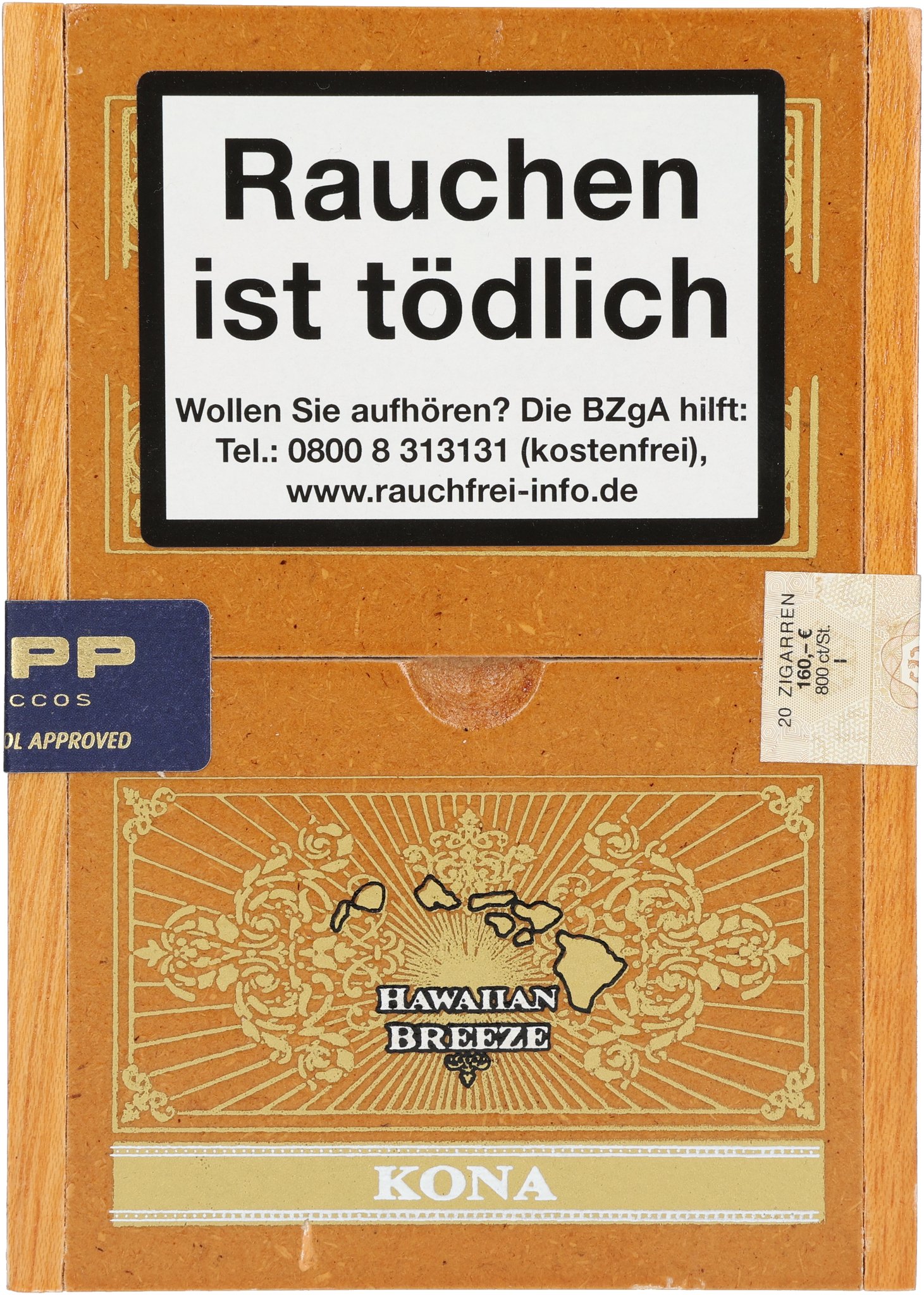 Hawaiian Breeze Kona Box front