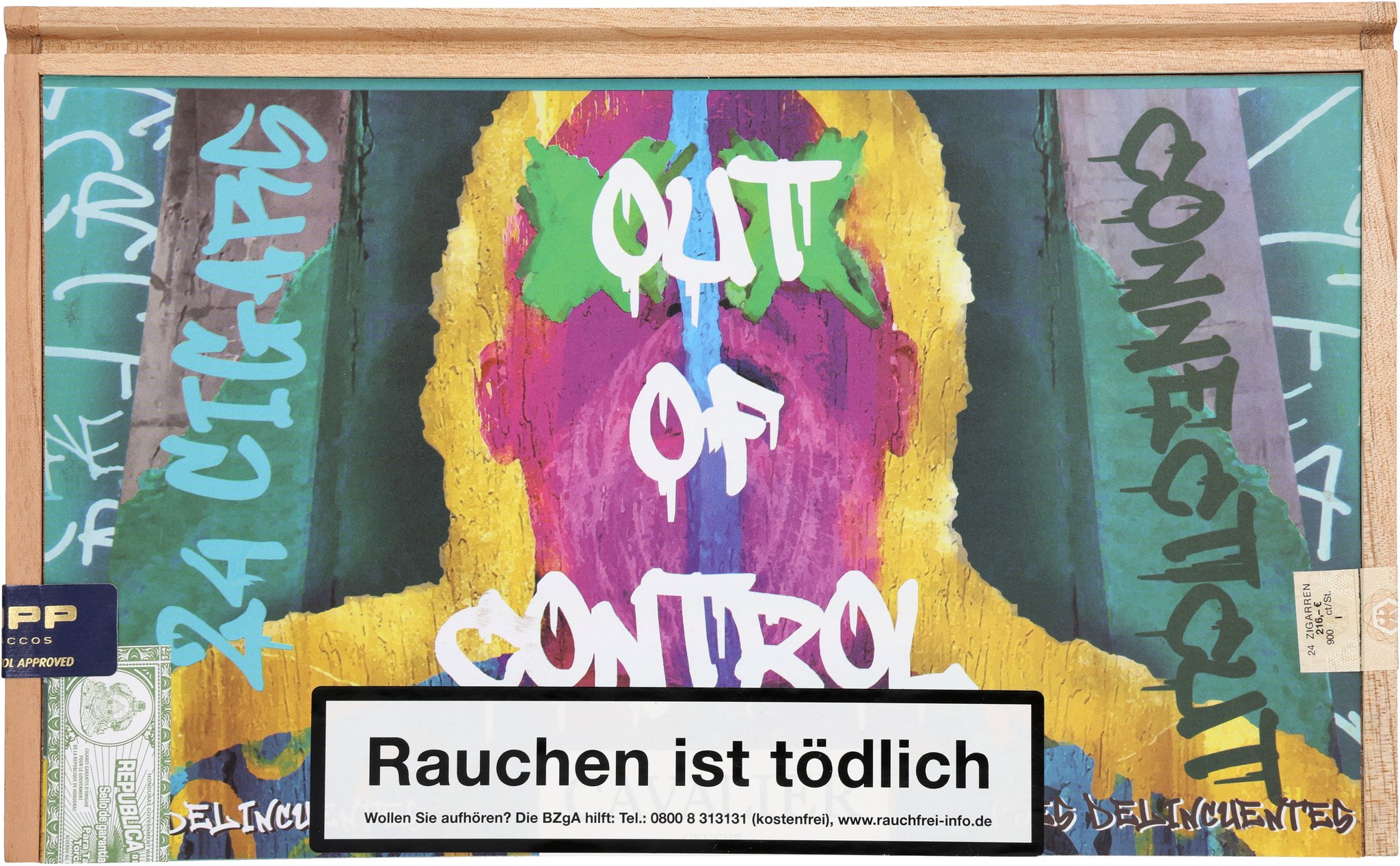 Delincuentes Gordo Box front