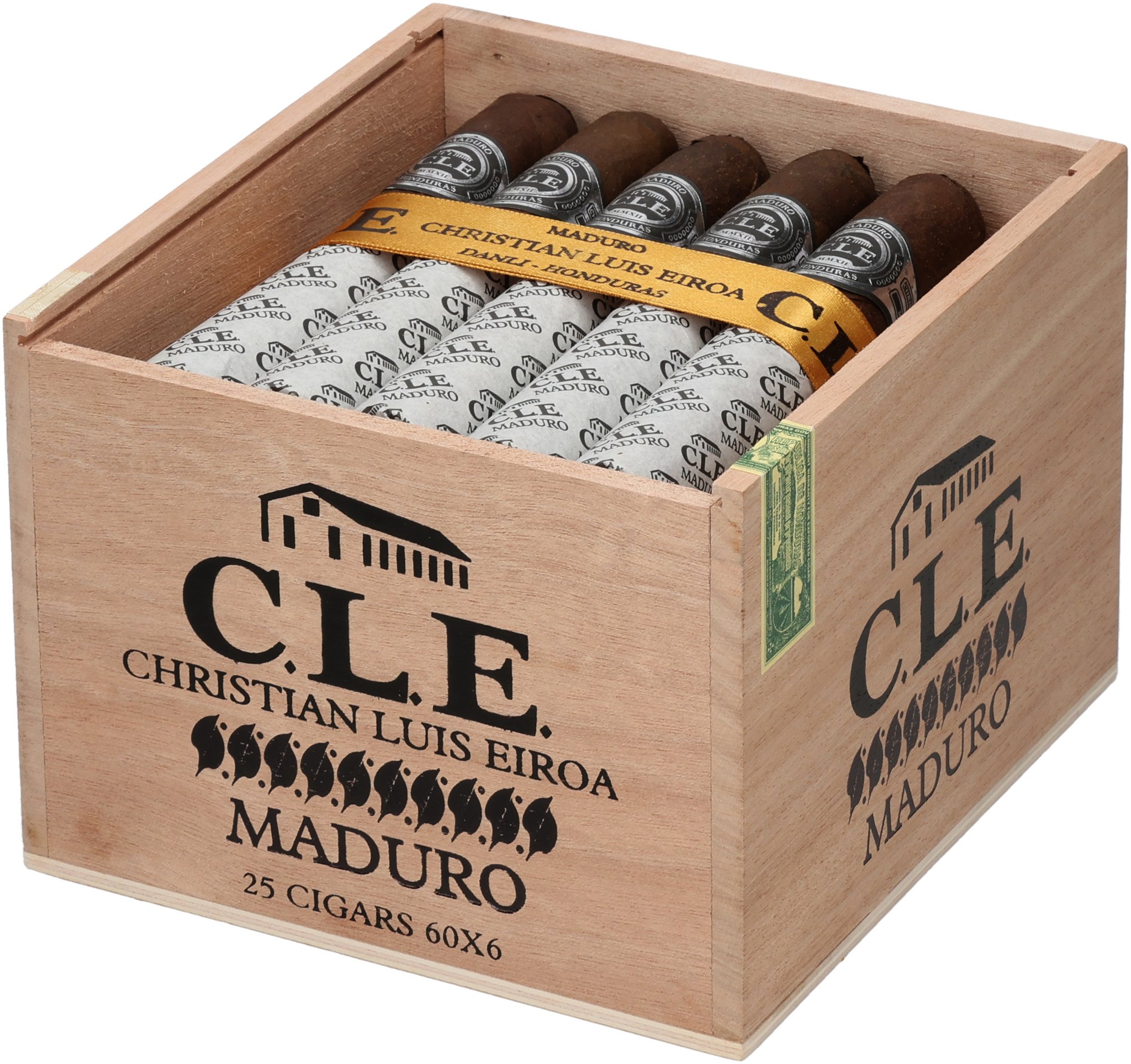 Maduro 60x6 Box open