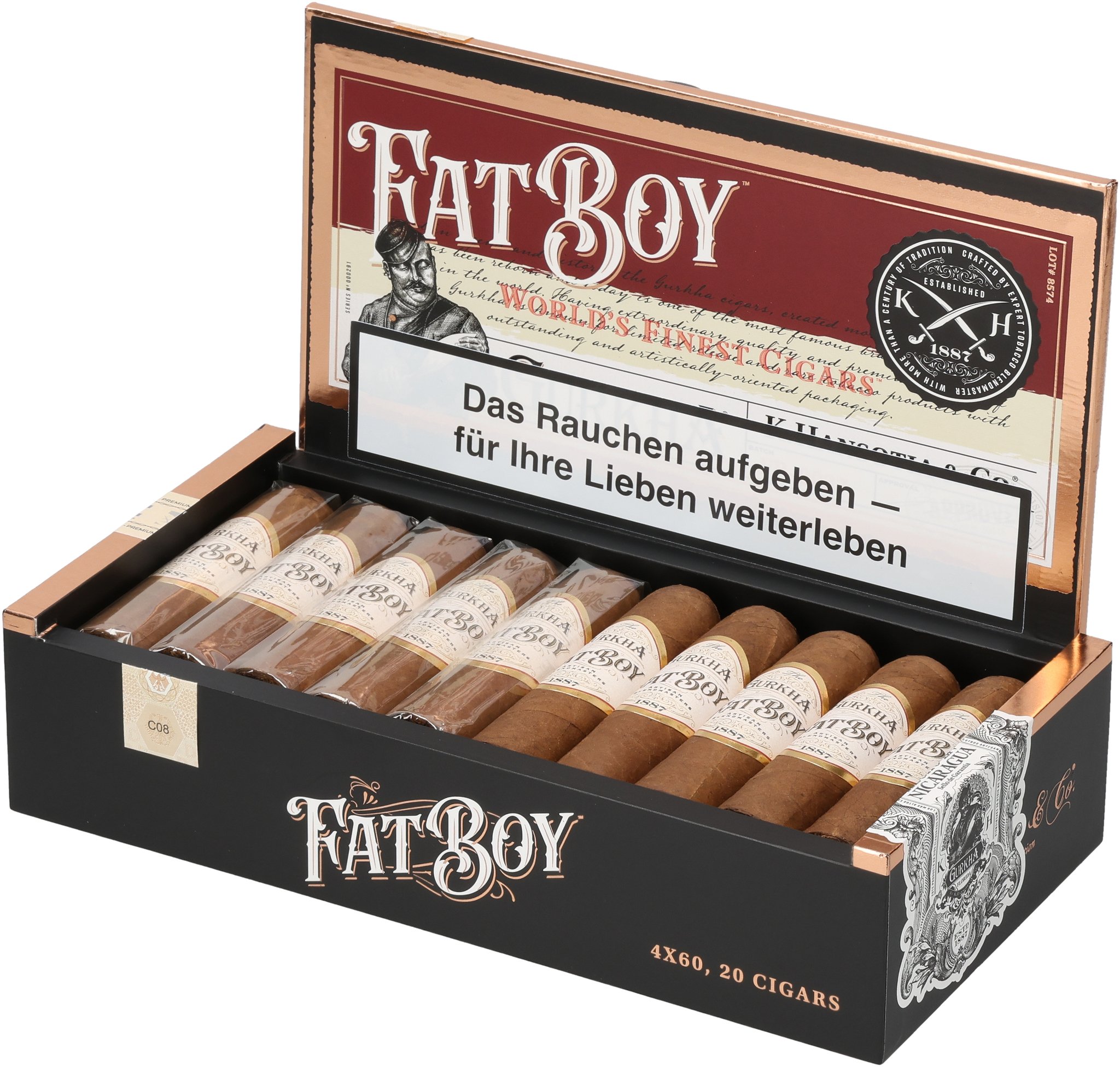 Fat Boy 4x60 Box open