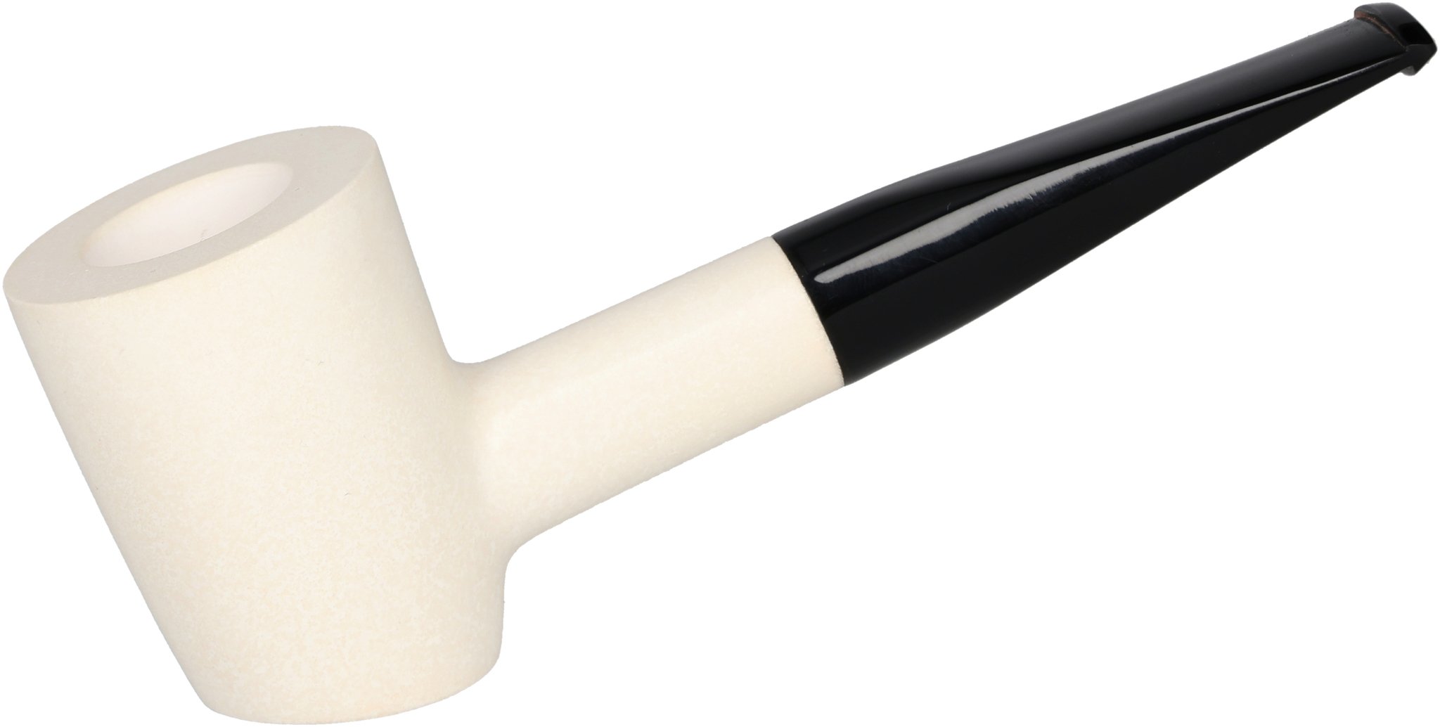 White Meerschaum Pfeife Cherrywood (90048335)_01