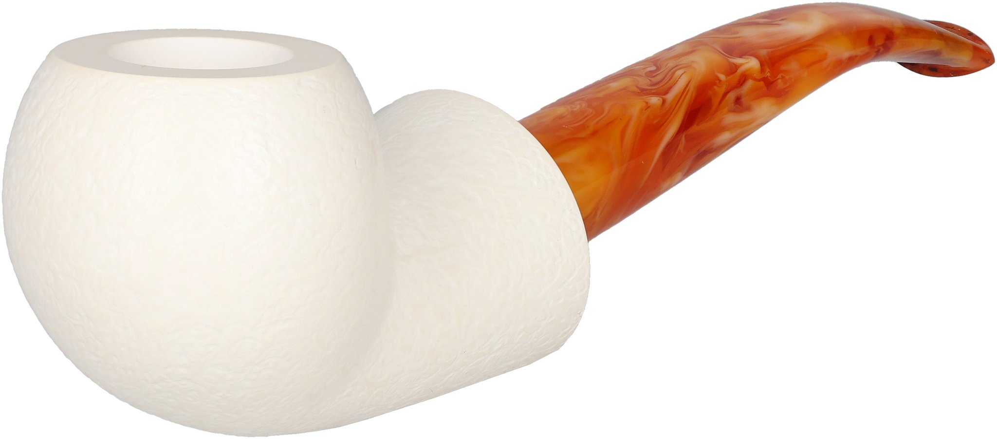 White Meerschaum Pfeife Freeform (90048338)_03