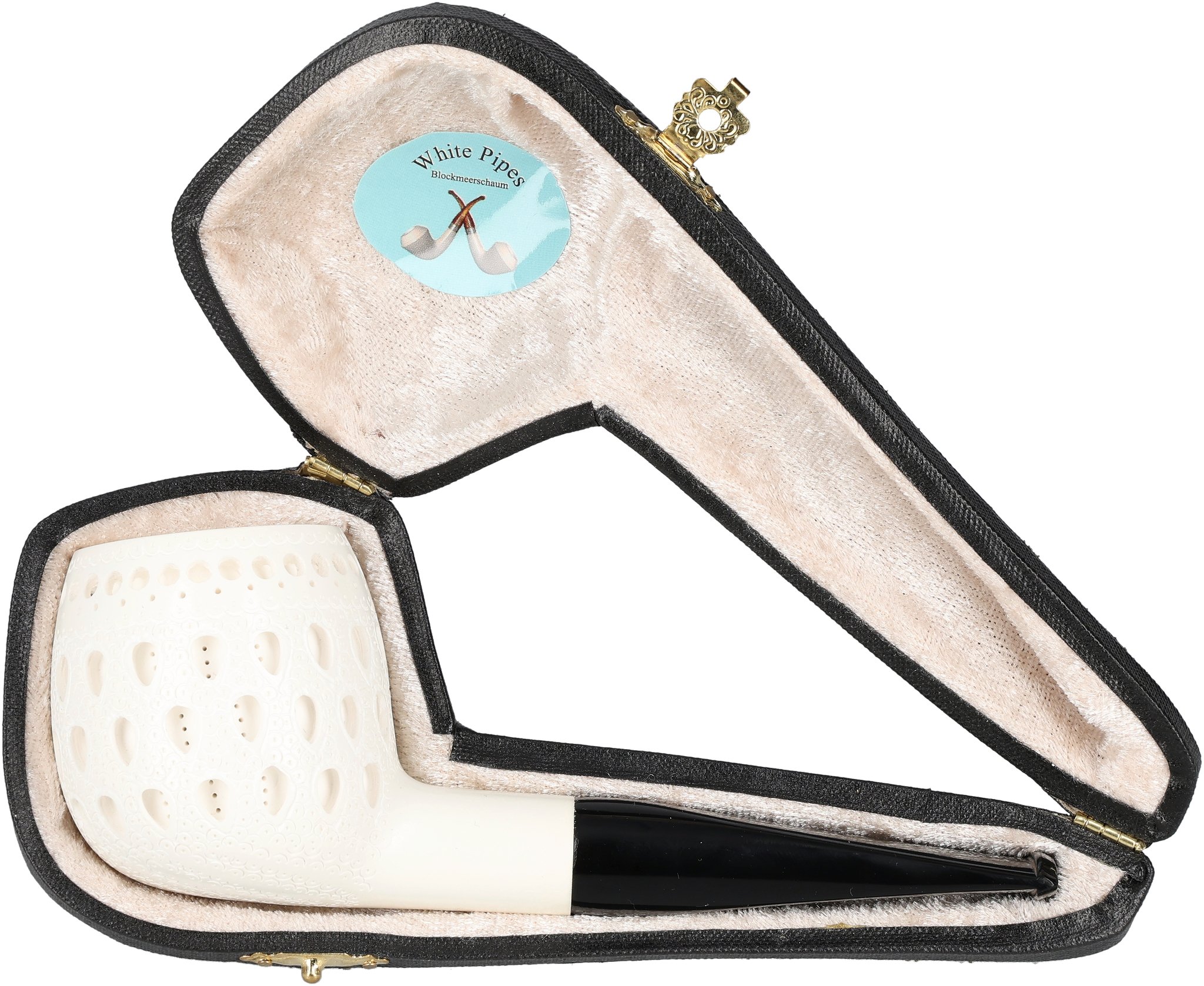 White Pipes Meerschaum Apple (90048340)_07