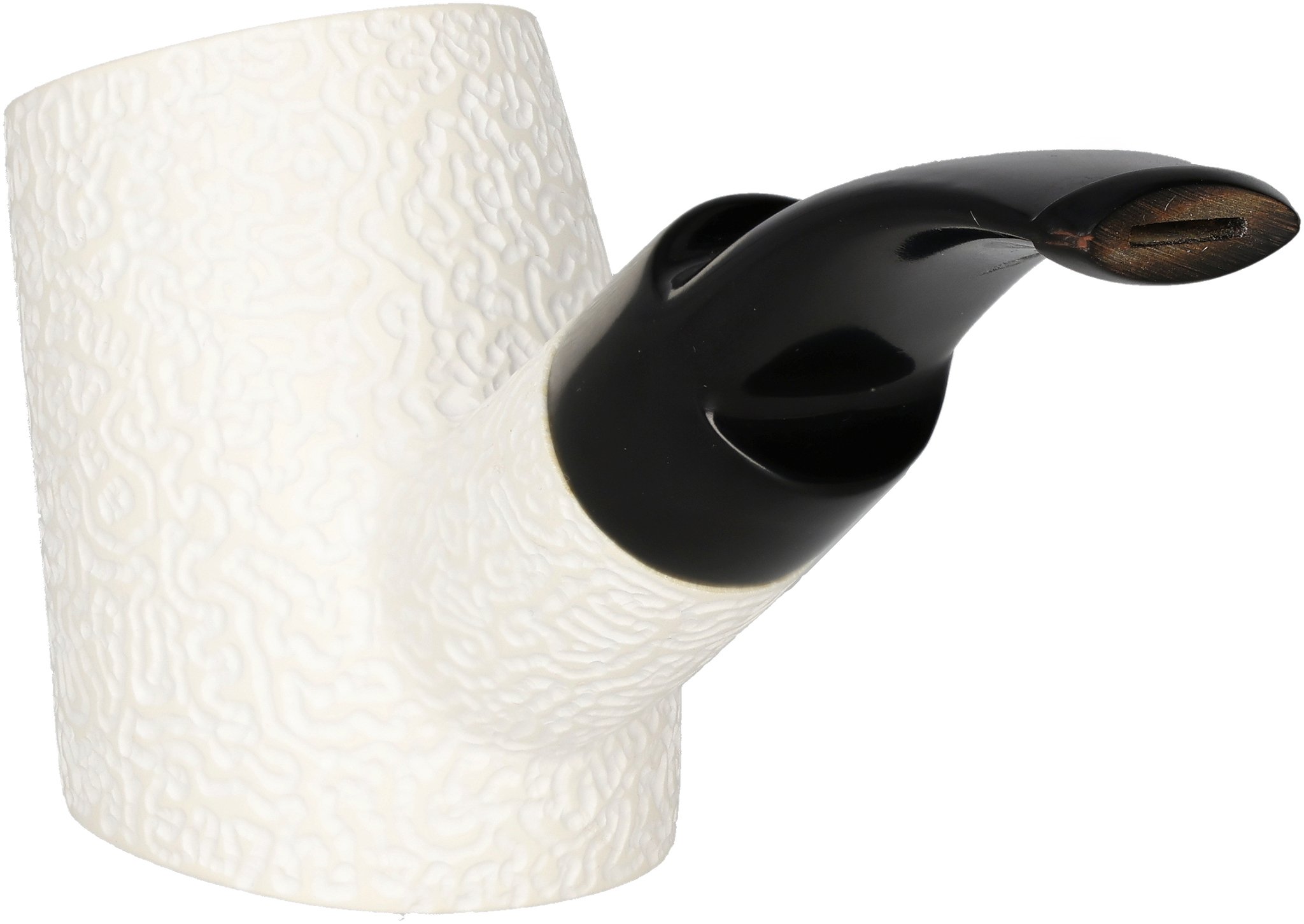 White Meerschaum Pfeife Cherrywood (90048342)_02