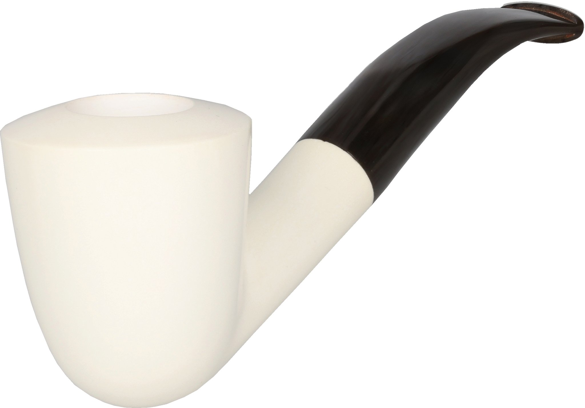 White Meerschaum Pfeife Calabash (90048343)_03