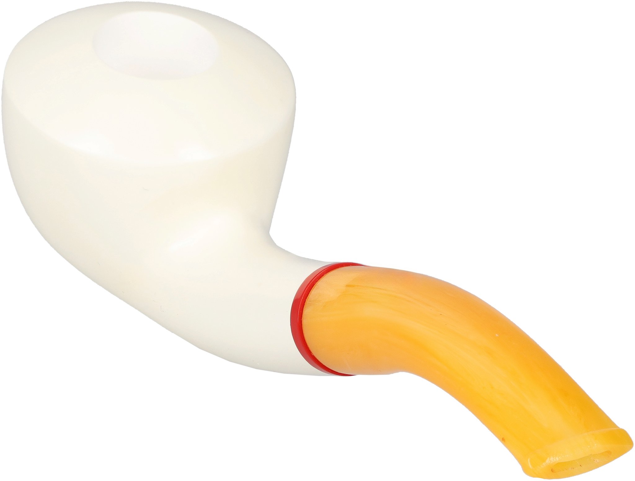 White Pipes Meerschaum Bent Rhodesian (90048362)_02