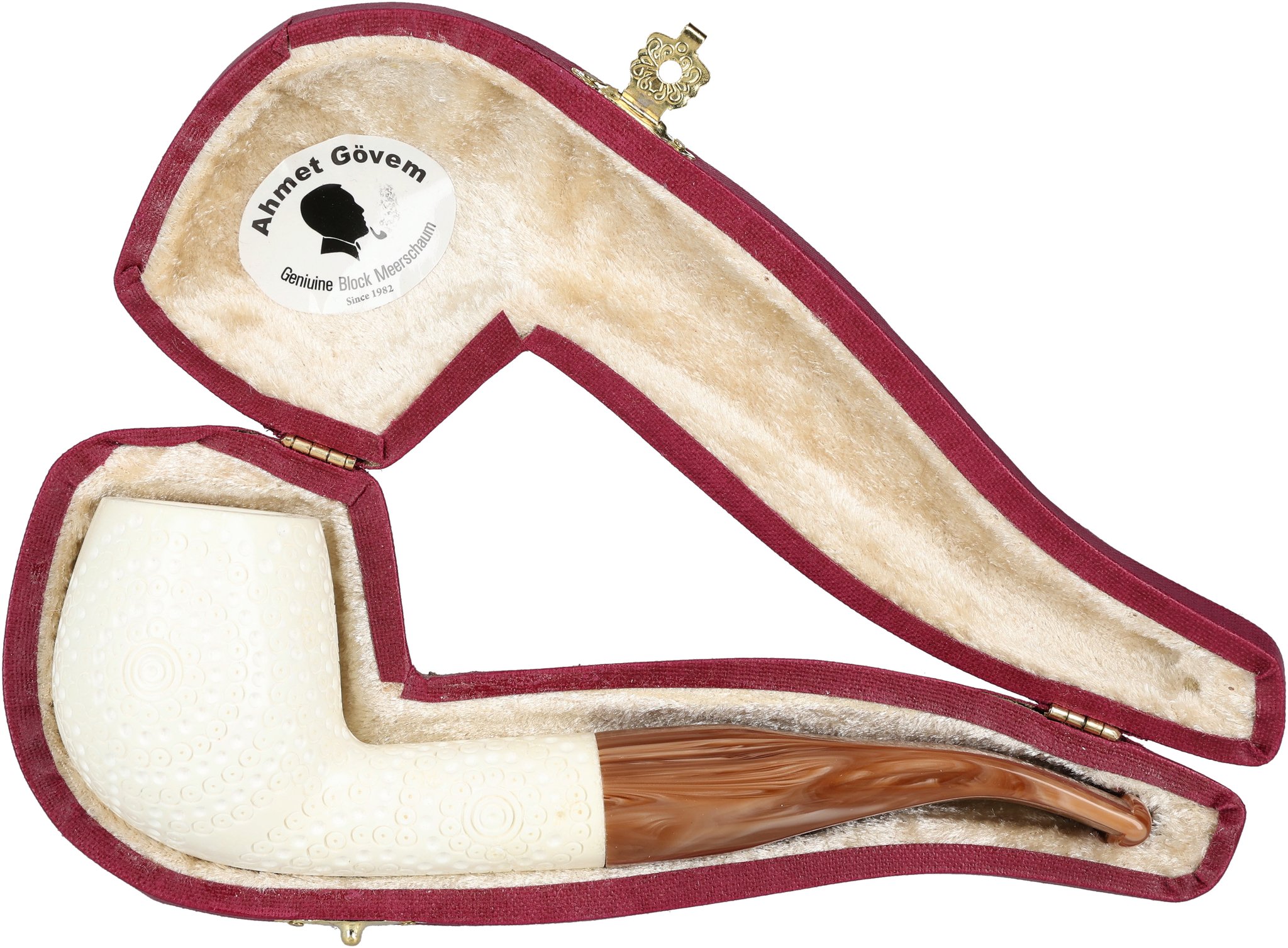 White Pipes Meerschaum Quarterbent (90048374)_07
