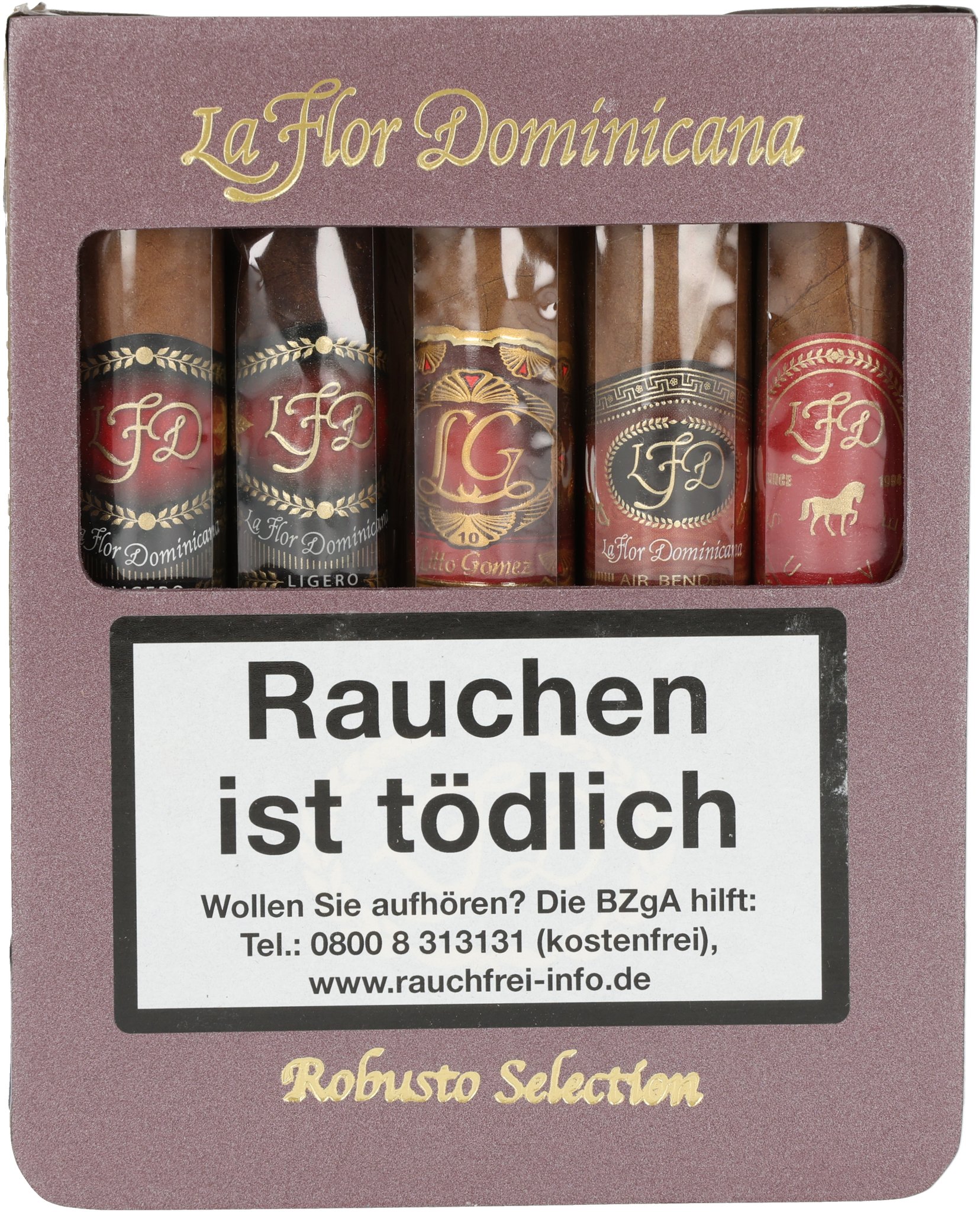 Robusto Selection box front