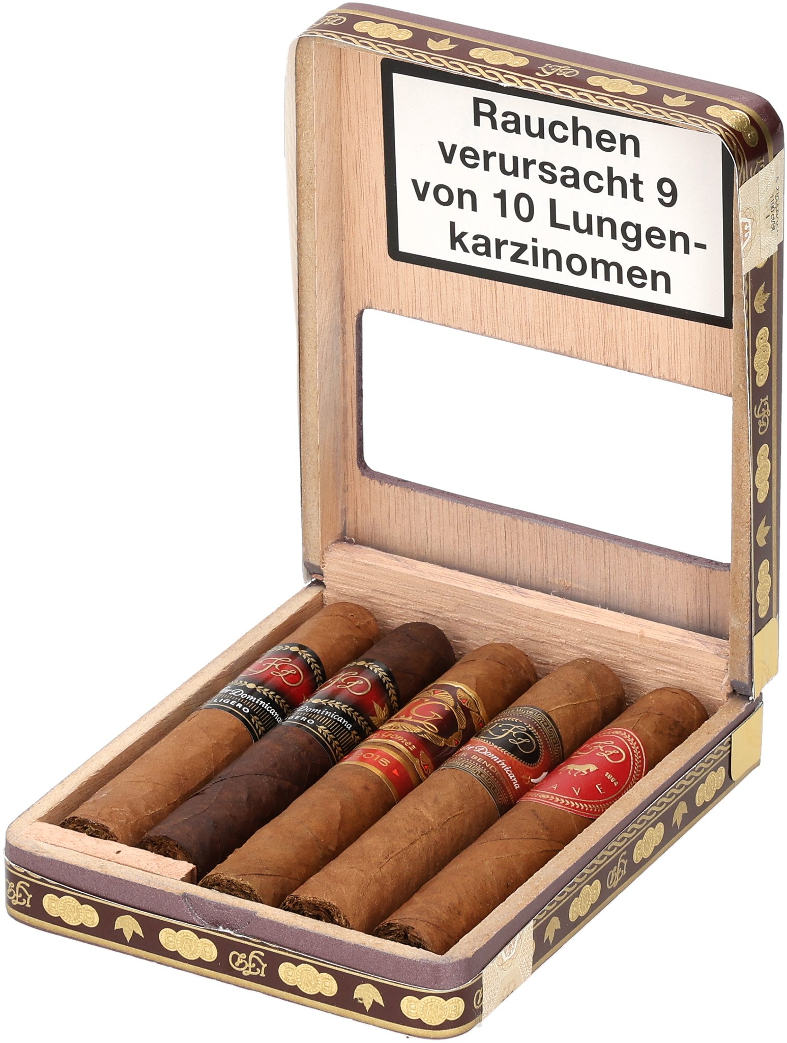 Robusto Selection box open