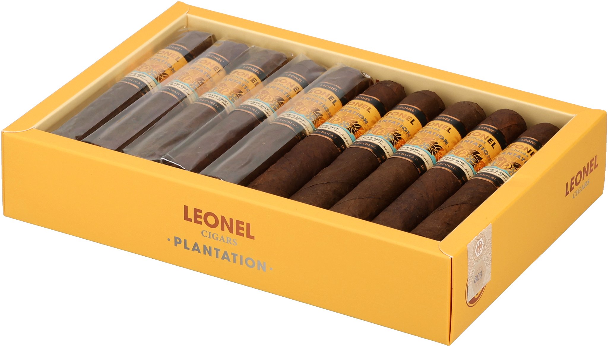 Plantation Maduro Robusto box open