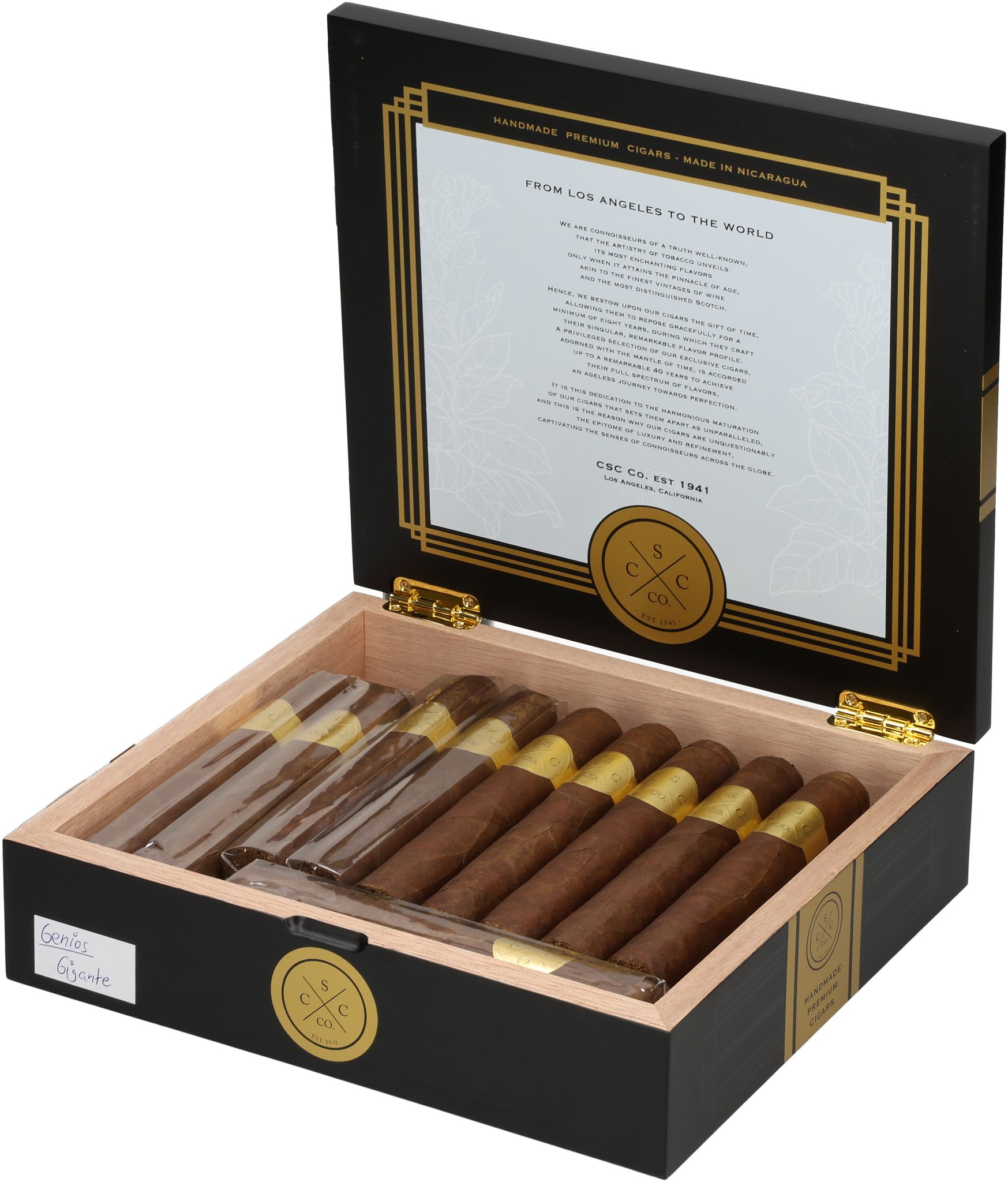 Genios Gigante box open