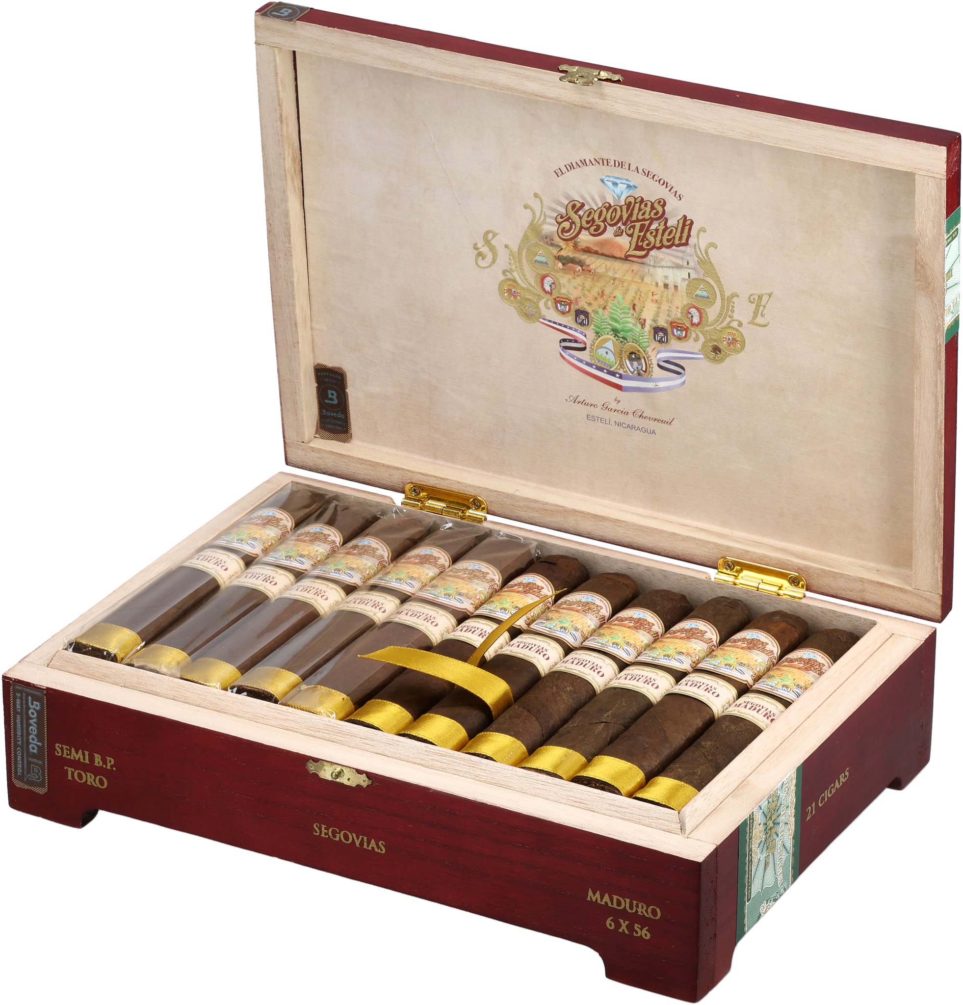 Maduro Toro box open