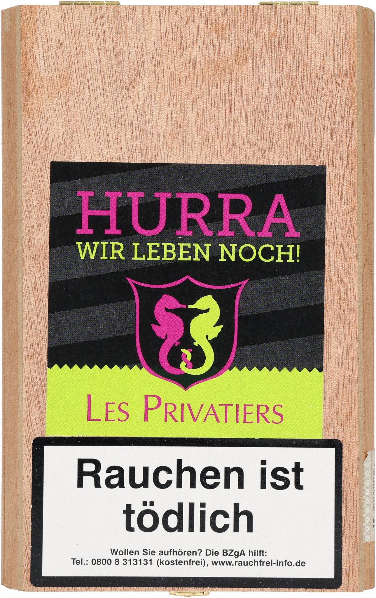 Hurra Corona box front