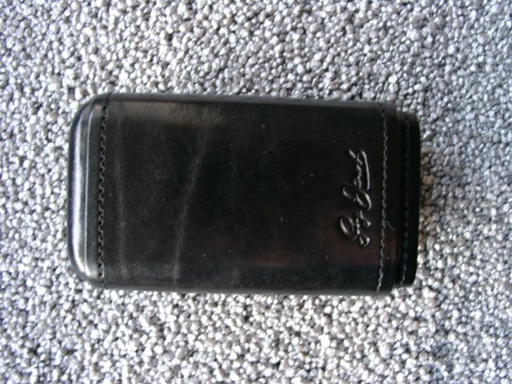 Guy Janot Cigarrenetuis Havanna Schwarz mit Zedernholzinnenwand 5er Cigarillo  8