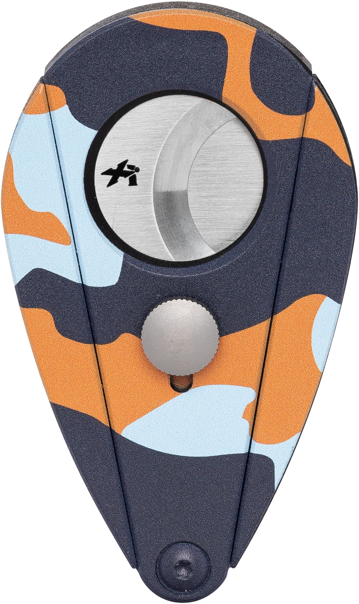 Xikar Xi2 Zigarrenabschneider Limited Edition Camo Blue & Orange (201CBO)