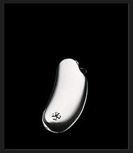 Sillems BiC Feuerzeughülle Mini BiC Bohne Sterling Silber (1120)