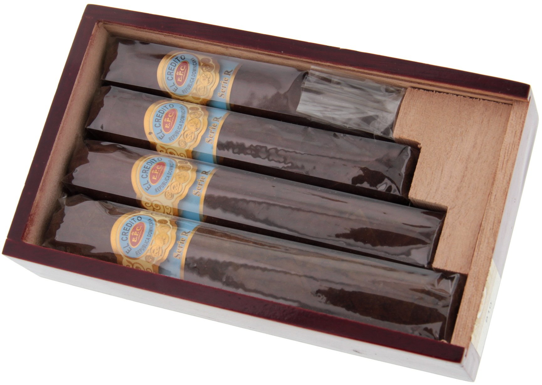 El Credito Serie R Sampler (4 Zigarren) offen