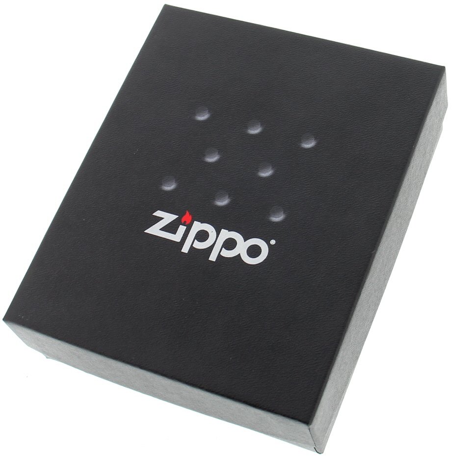 Zippo Classic Regular chrome brushed Geschenkset