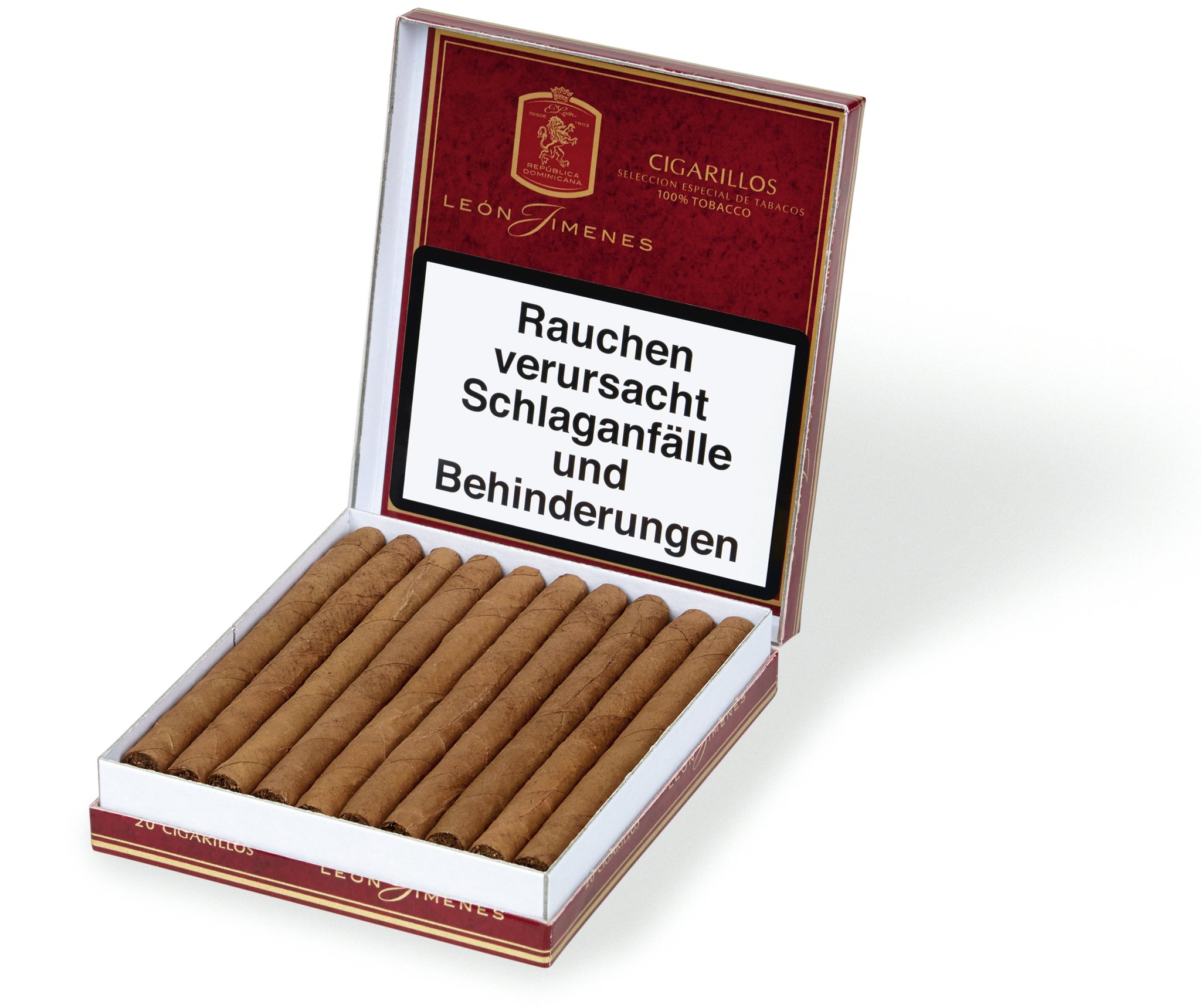 Leon Jimenes Cigarillos Cigarillos Packung offen