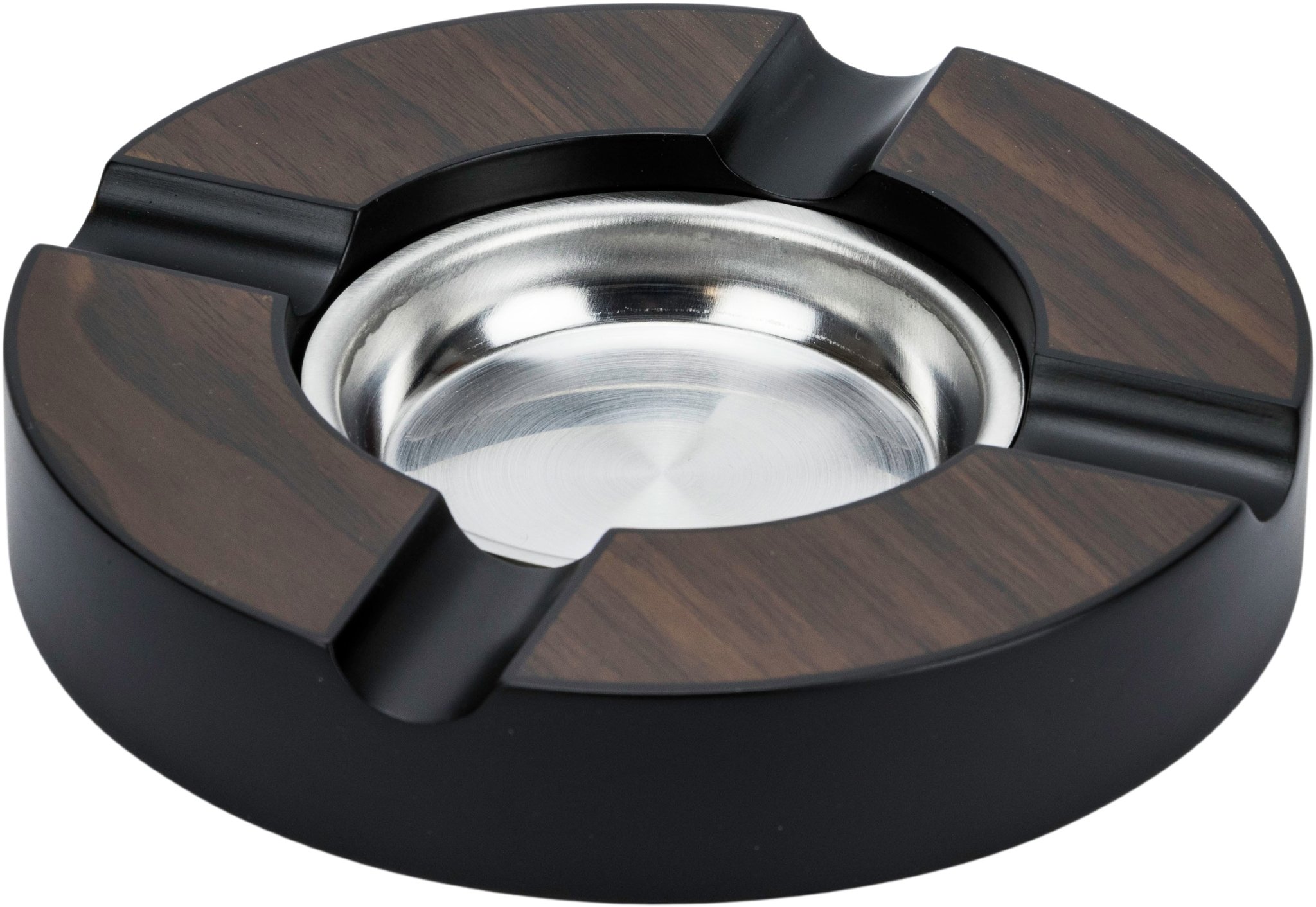 Classic Zigarrenascher Walnut Finish 4 Ablagen (523664)