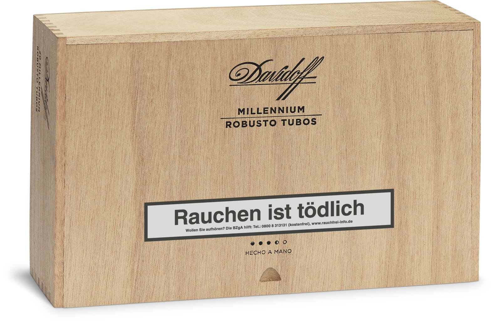 Davidoff Millennium Blend Robustos Tubos Kiste Detailbild