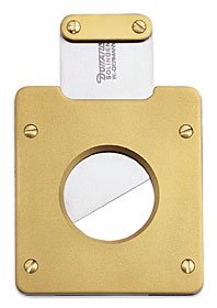 Donatus Pocket Guillotine - Line Serie 135 Edelstahl satiniert & vergoldet (No. 