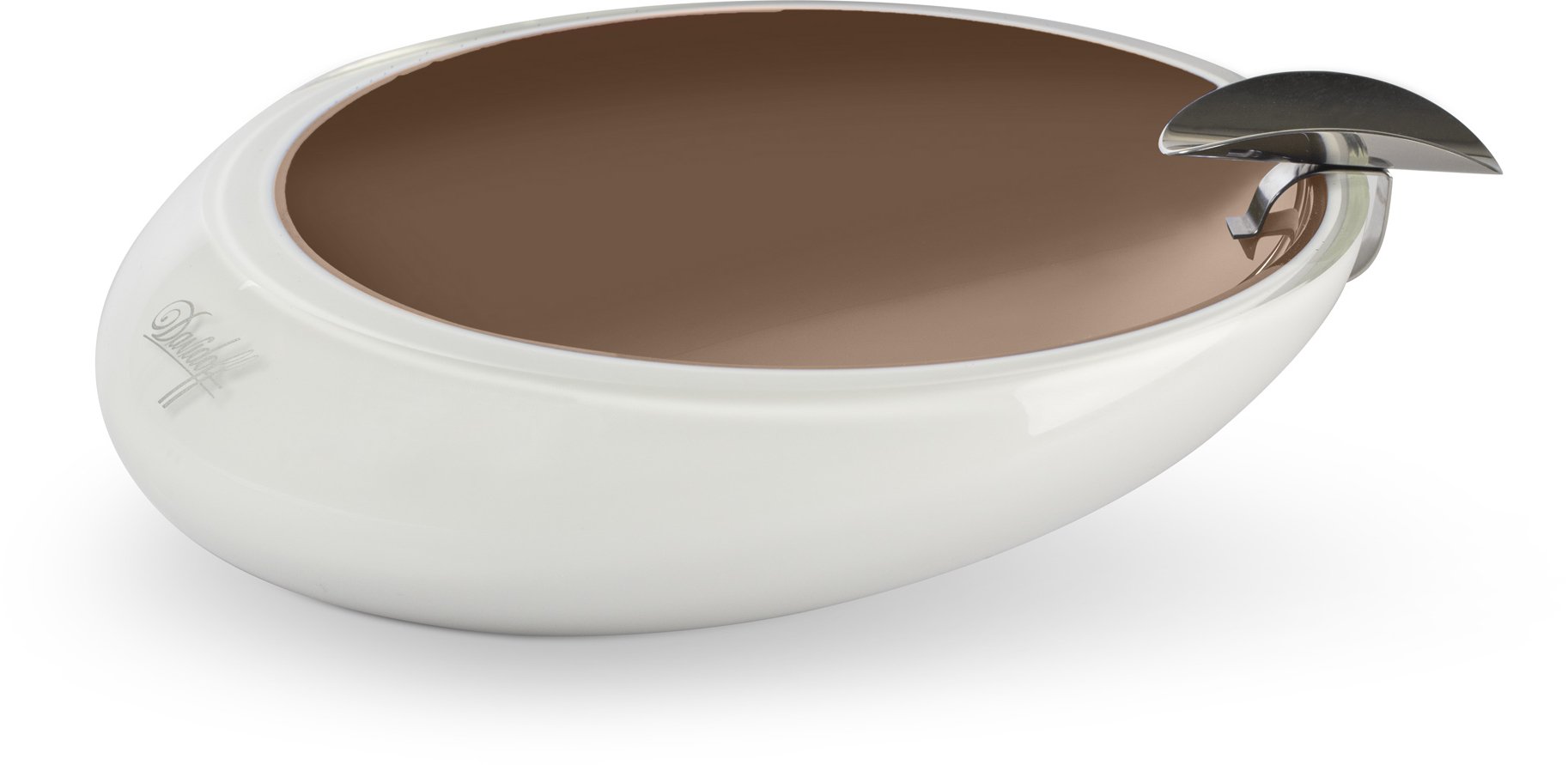 Davidoff Ascher murano crystal glass brown Detailbild