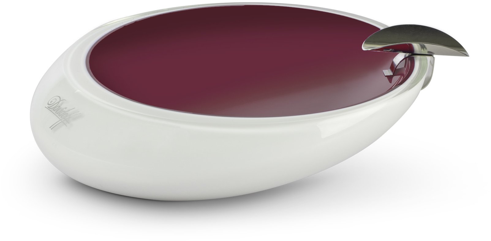 Davidoff Ascher murano crystal glass red Detailbild