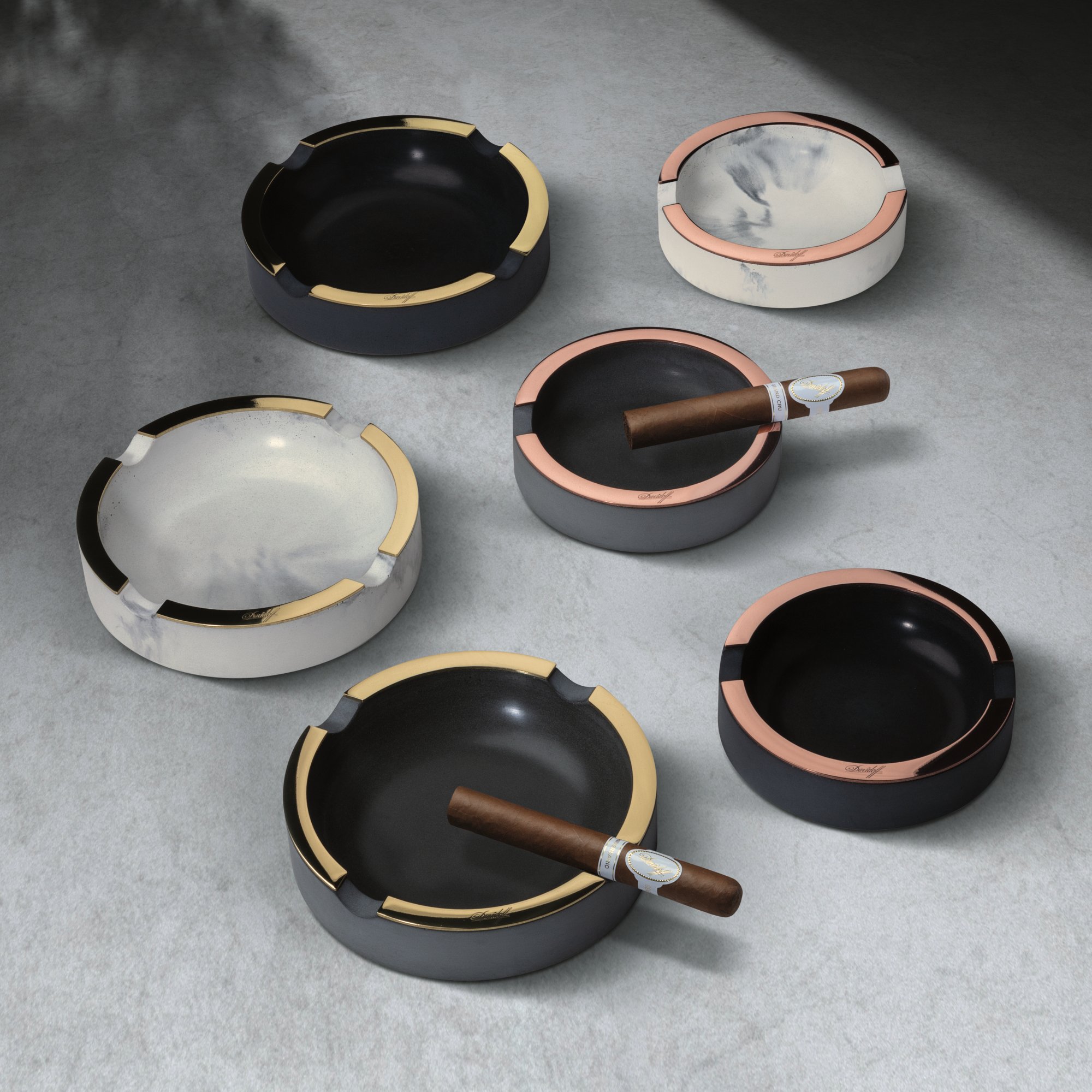 Davidoff Ascher Concrete klein dunkelgrau (118495) Detailbild 05