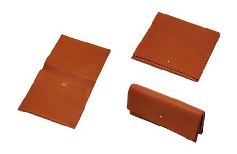 Alfred Dunhill The White Spot Terracotta Pfeifen Etui Roll-Up Pouch (PA2020)