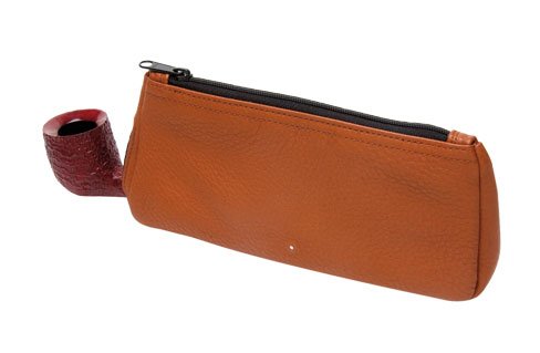 Alfred Dunhill The White Spot Terracotta Pfeifen Etui 1 Pipe Combination Pouch (