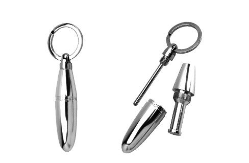Alfred Dunhill The White Spot  Classic Pfeifenzubehoer Bullet Key Ring (PA41122)
