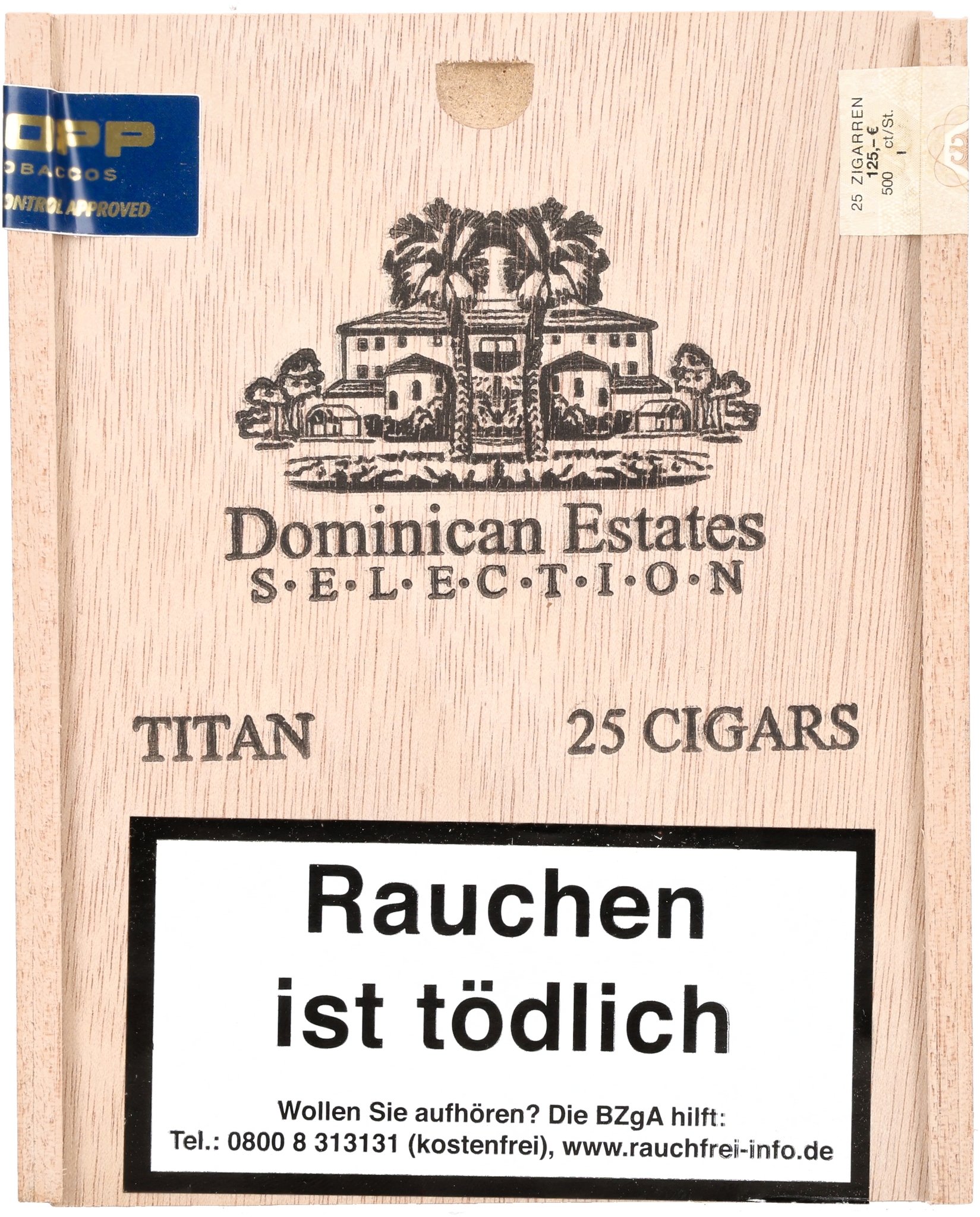 Dominican Estates Titan_Kiste