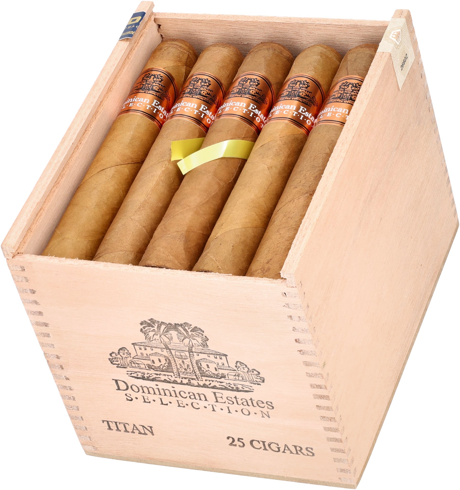 Dominican Estates Titan_Kiste Offen