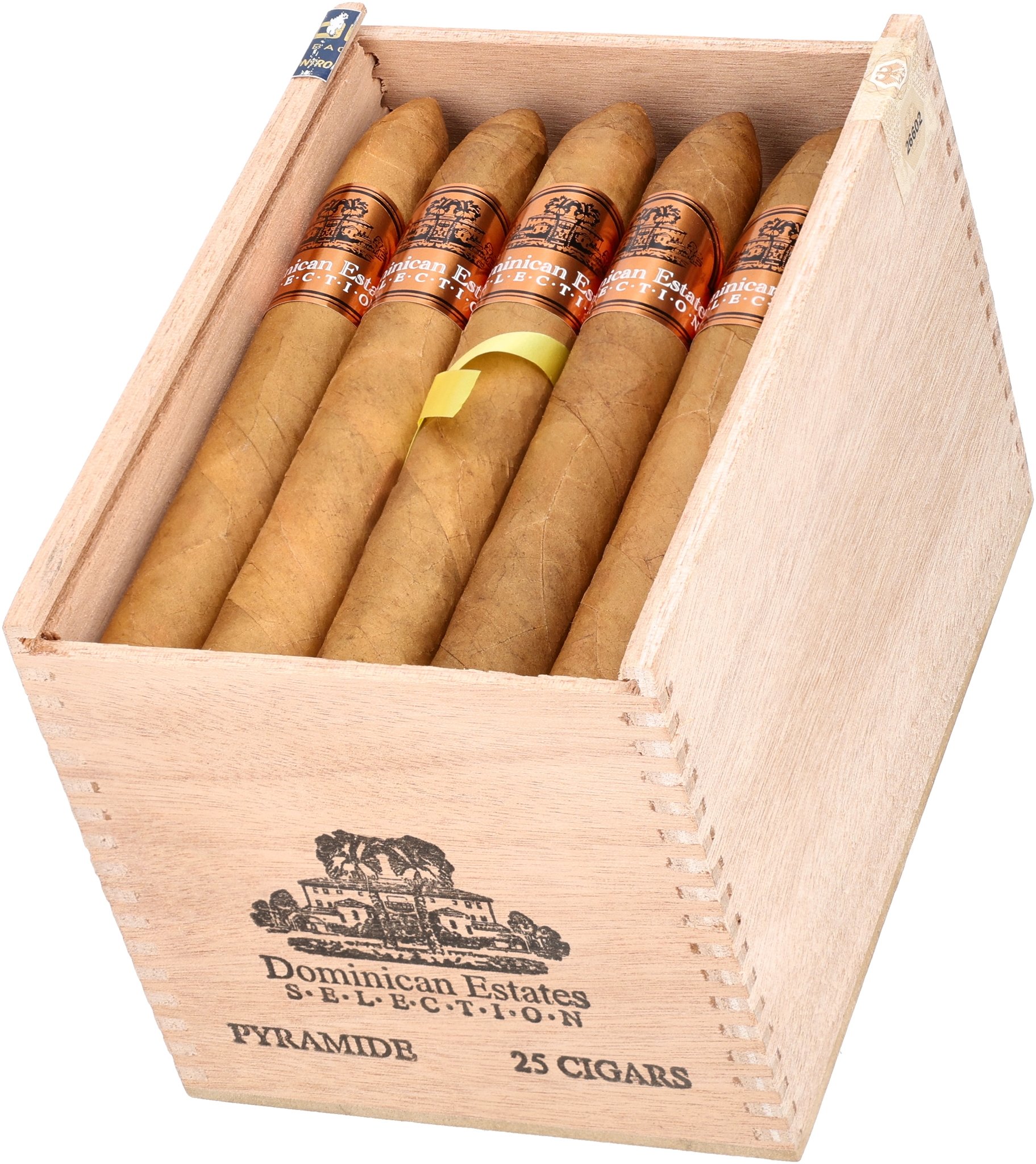 Dominican Estates Pyramide_Kiste Offen