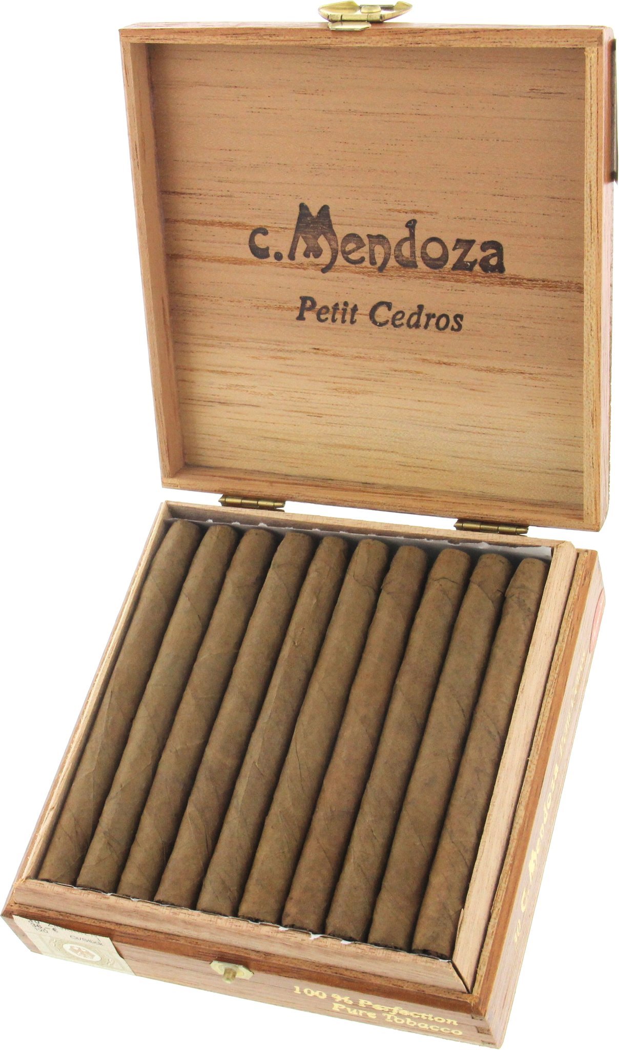 Cardenal Mendoza Petit Cetros Sumatra Kiste offen