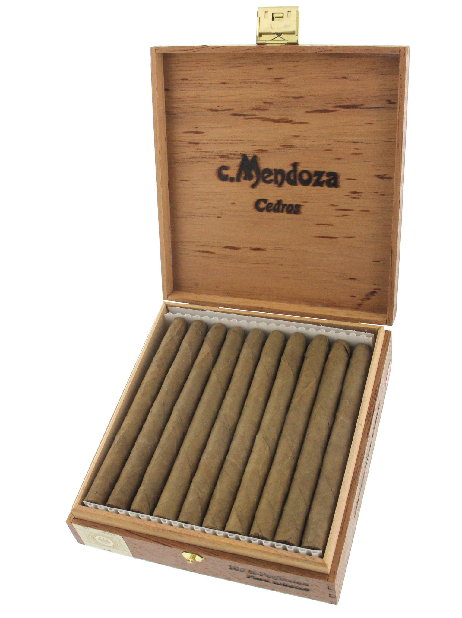 Cardenal Mendoza Cedros Sumatra Kiste offen