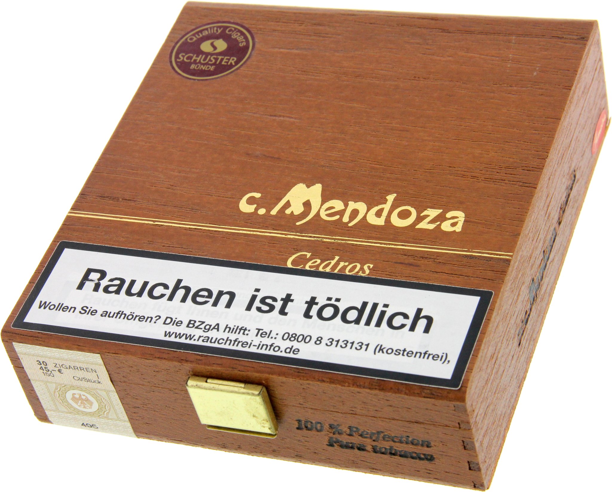Cardenal Mendoza Cedros Sumatra Kiste