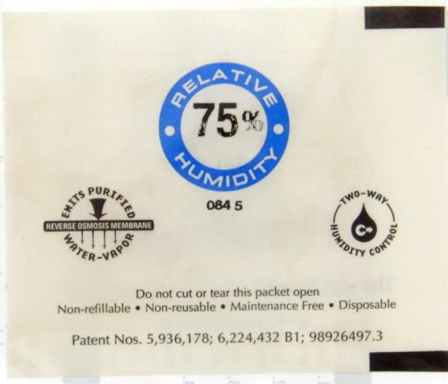 Humidipak One-Step 75,5% Calibration Ein Beutel