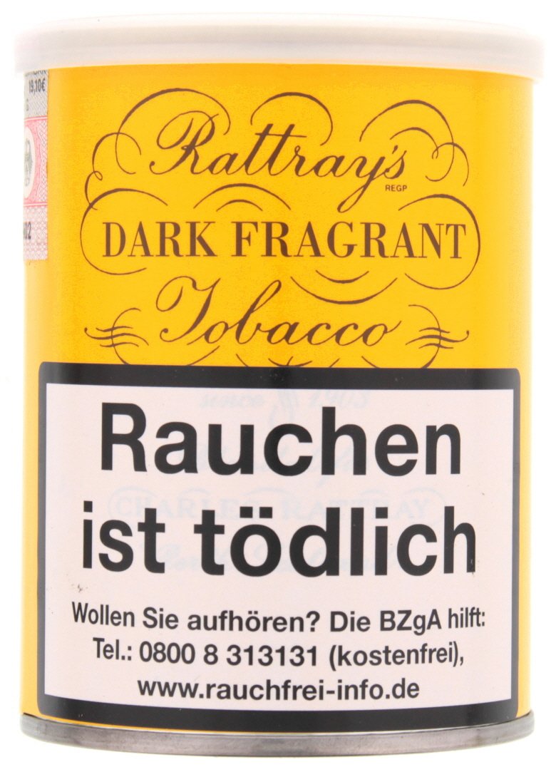 Rattray's British Line Pfeifentabak Dark Fragrant Dose 100g