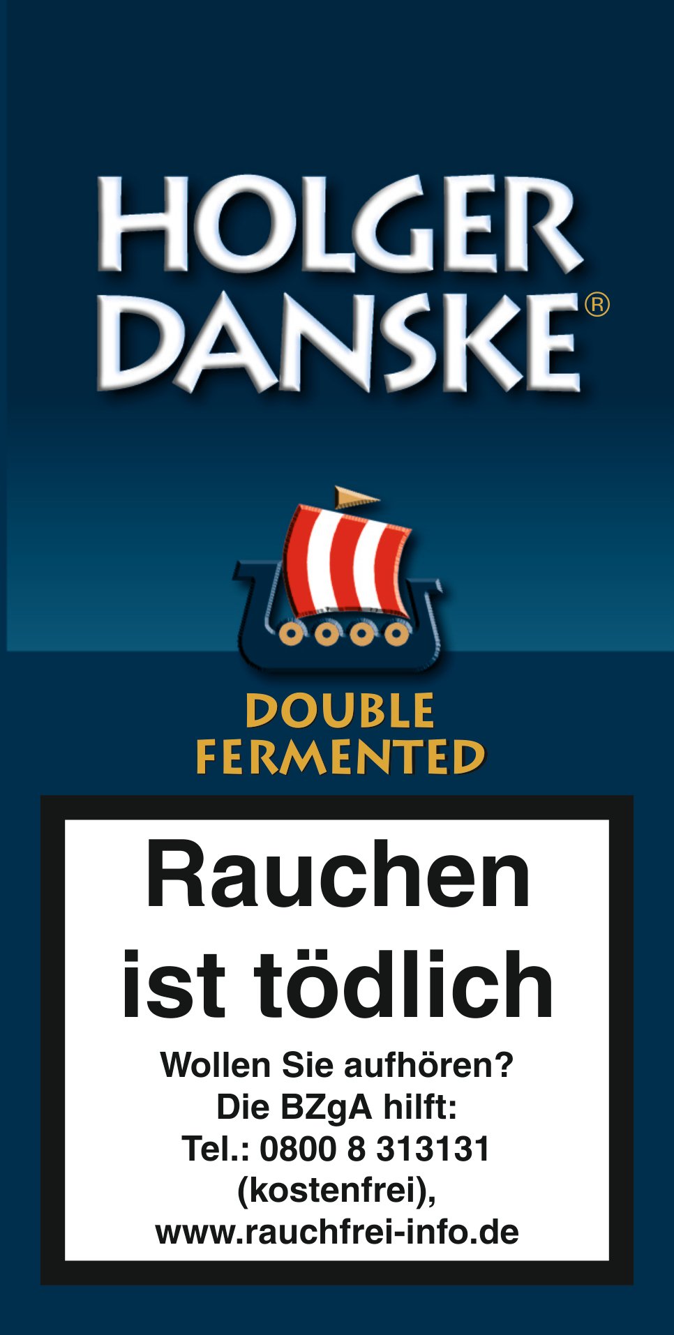 Holger Danske Pfeifentabak Double Fermented 40g Pouch
