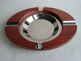 Guy Janot Ascher Holz 4er Cigarrenascher Bubinga oval (7234)