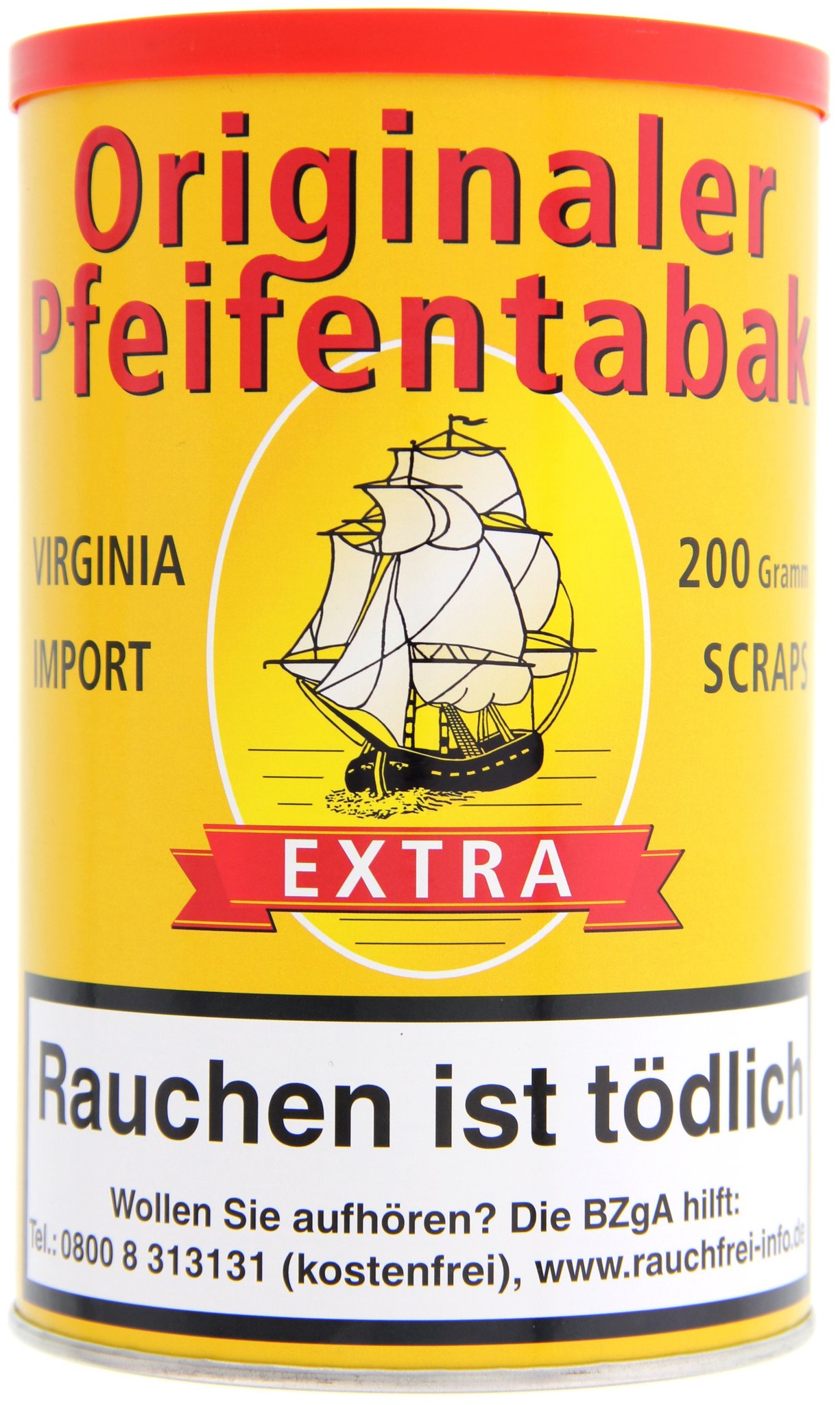 Virginia Import Scraps Pfeifentabak Orginal (ehemals Aromatisch) 200g