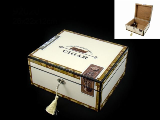 Classic Humidor Cabinet (92020) Premium mit Acrylpolymerbefeuchter